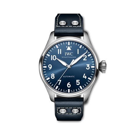 iwc big pilot blue dial|iwc big pilot's watch 43.